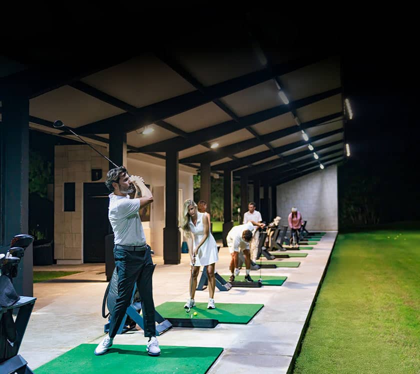 Imagen del campo de Golf Riviera Maya