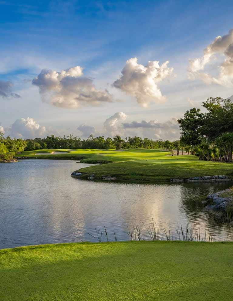 Imágenes del hoyo 11 para el campo de 18 hoyos de Golf Riviera Maya